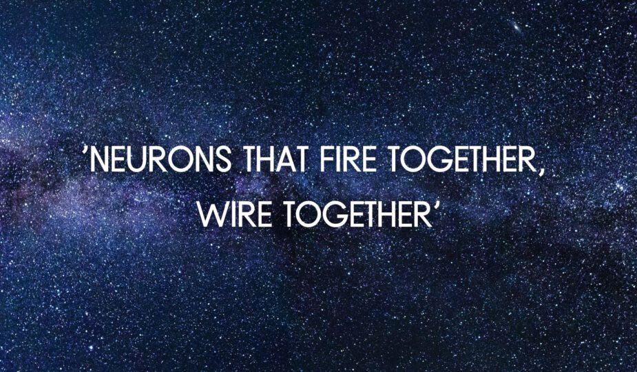 'Neurons that fire together, wire together'