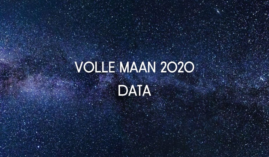 Volle maan 2020: hier vind je de data