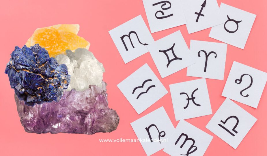 Welk kristal hoort bij jouw sterrenbeeld?