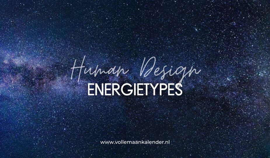 Human Design energietypes - Human Design