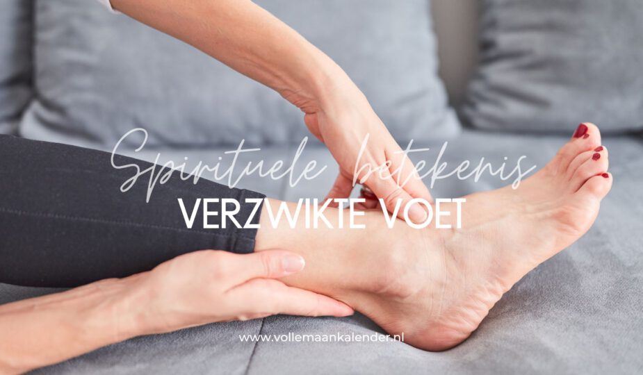 Spirituele betekenis verzwikte voet