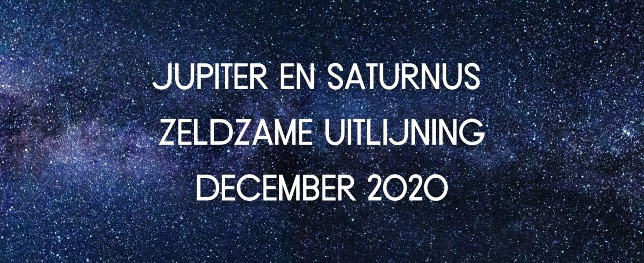 Jupiter en Saturnus ontmoeten elkaar tijdens zeldzame uitlijning in december 2020
