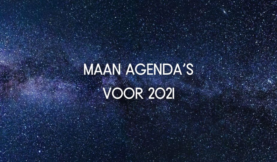 3x de fijnste maan agenda voor 2021