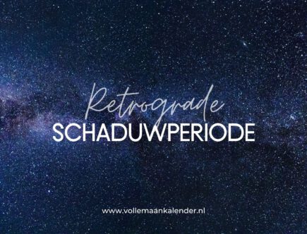 Hoe werkt een retrograde schaduwperiode?