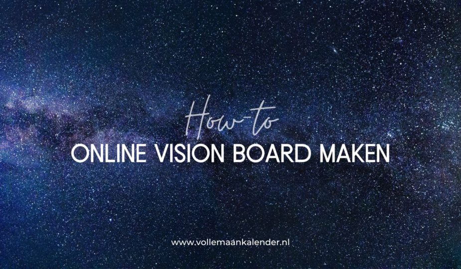 Zo maak je een online vision board