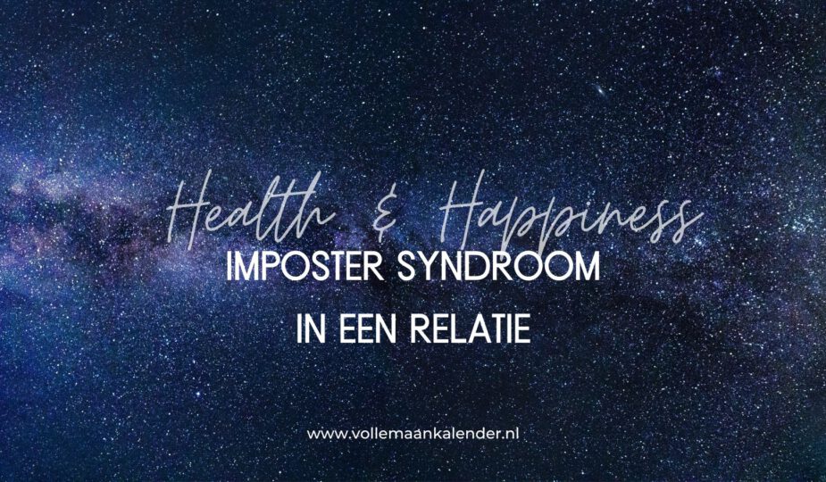 Het Imposter syndroom in een relatie, kan dat ook?