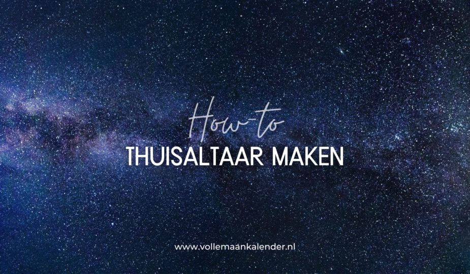 How-to: maak je eigen altaar thuis (thuisaltaar)
