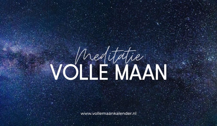 Mediteren tijdens de volle maan: een volle maan meditatie