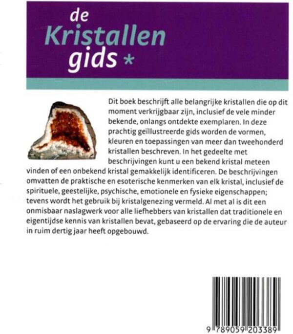 De kristallengids - de complete gids over kristallen achterkant