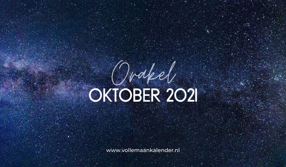 Orakelkaarten voor oktober 2021