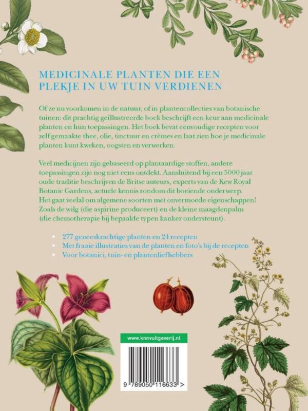 Botanisch Handboek Medicinale Planten achterkant