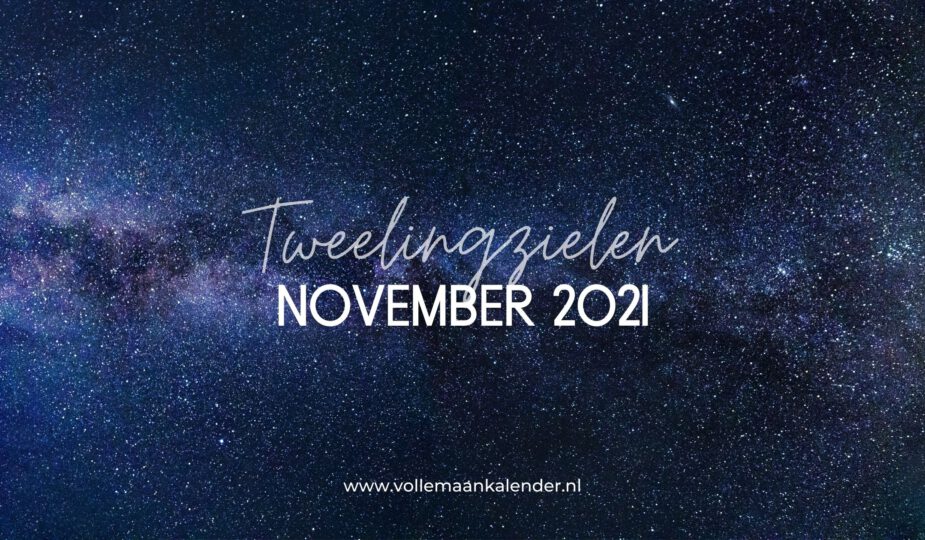 Boodschap voor tweelingzielen november 2021