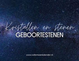 Welke geboortesteen hoort bij welke maand: een overzicht