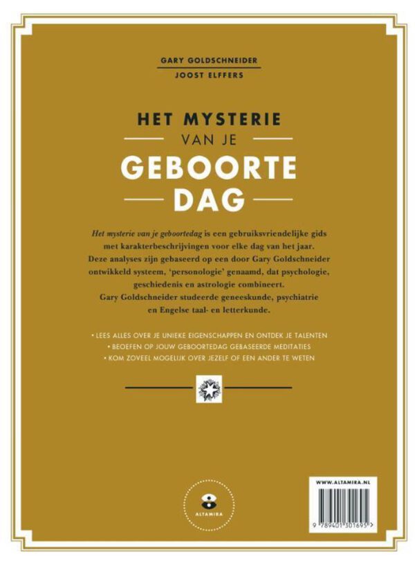 Het mysterie van je geboortedag