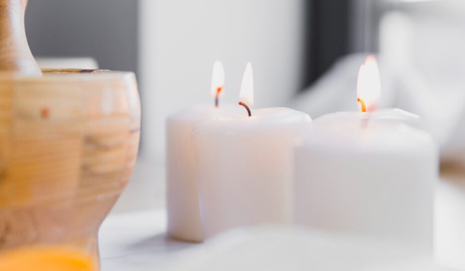 Kaarsen gebruiken om je intenties te zetten