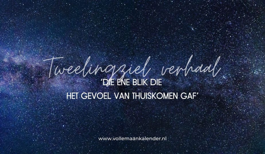 'Die ene blik die het gevoel van thuiskomen gaf'