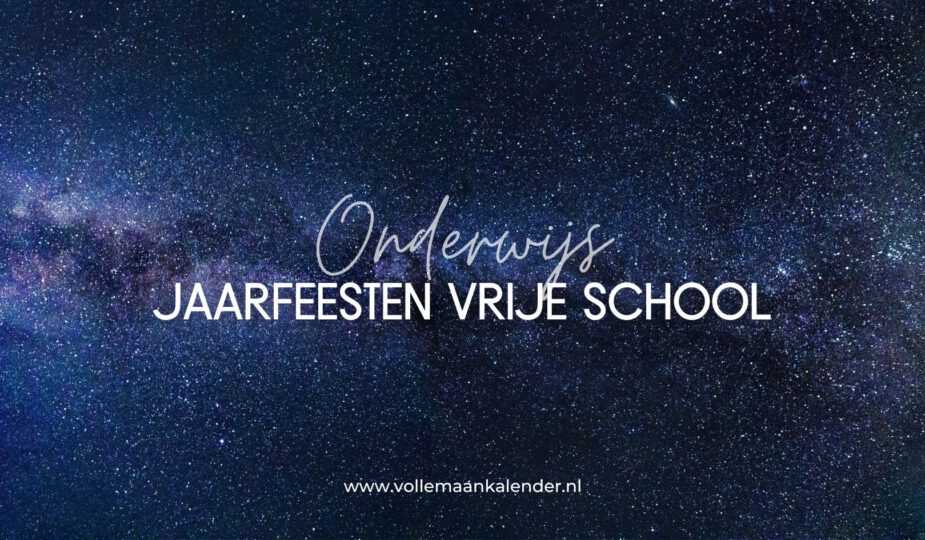 Jaarkalender van de jaarfeesten op de Vrije School