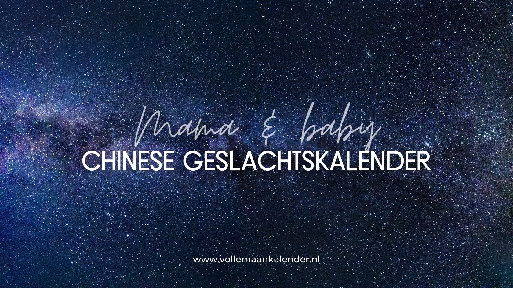 Voorspel het geslacht van je baby met de Chinese geslachtskalender ...