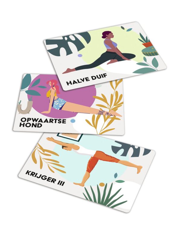Yoga voor thuis kaarten