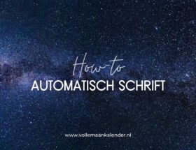 Je intuïtie ontwikkelen: automatisch schrift (scripting)