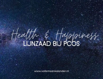 Lijnzaad bij een te hoog testosteron (PCOS)