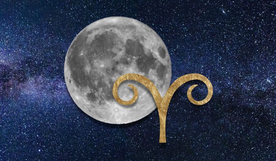 Volle maan in Ram - VolleMaanKalender.nl