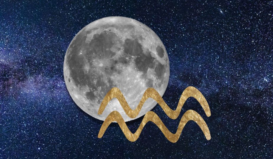 Volle maan in Waterman - VolleMaanKalender.nl