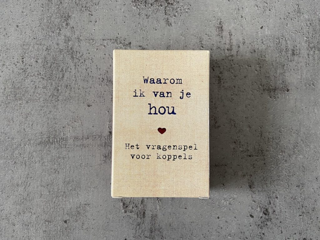 Review: Waarom ik van je hou - vragenspel voor koppels