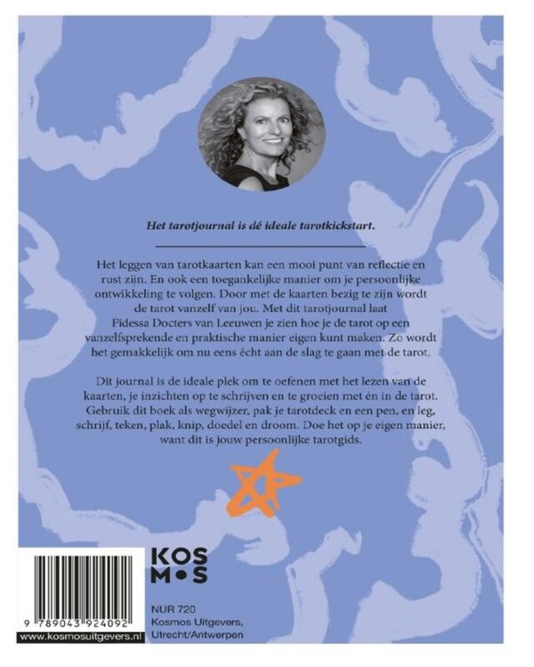 Het tarot journal achterkant