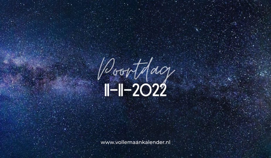De energie van de 11/11 Engelenpoort van vrijdag 11 november 2022