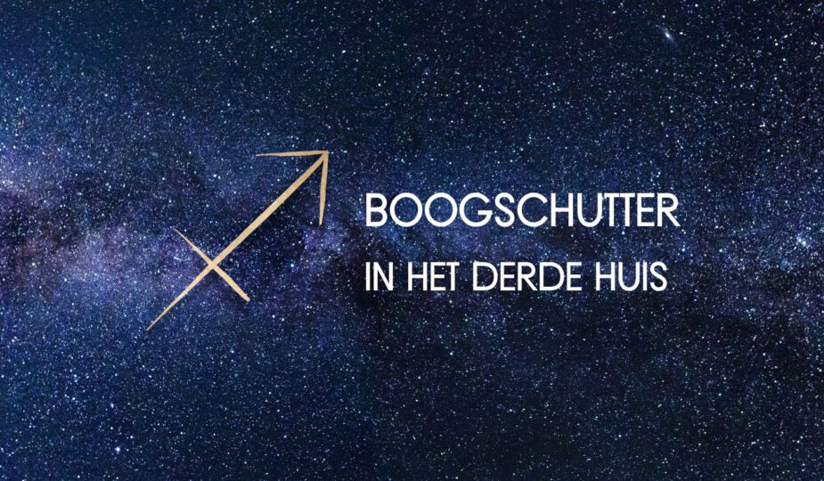 Boogschutter in het derde huis
