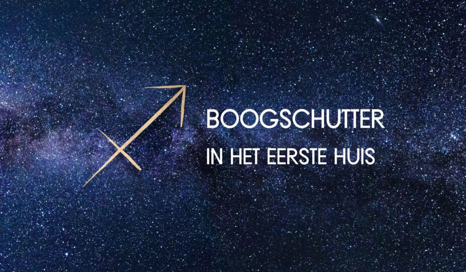 Boogschutter in het eerste huis