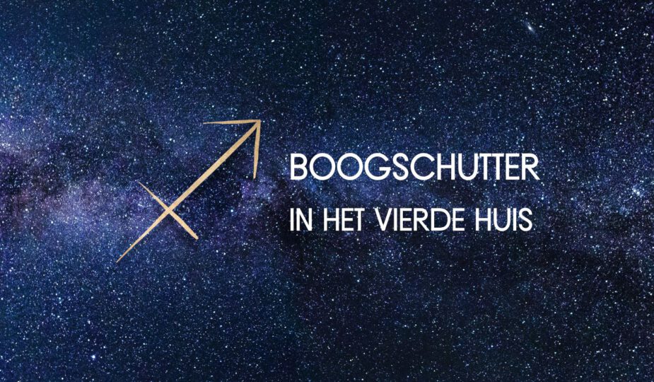 Boogschutter in het vierde huis