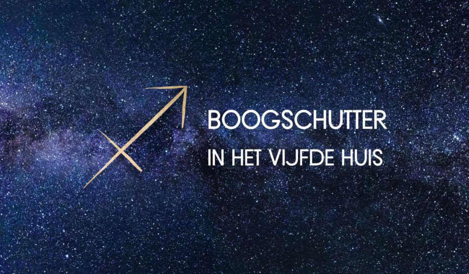 Boogschutter in het vijfde huis