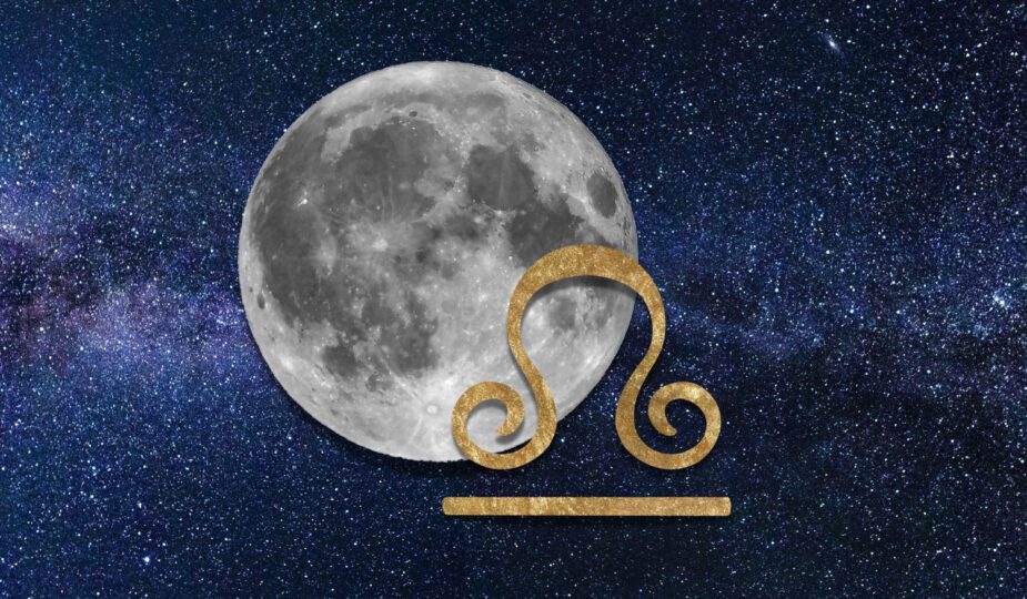 Volle maan in Weegschaal - VolleMaanKalender.nl