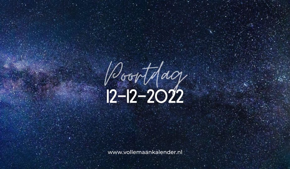 De energie van de 12/12 Engelenpoort op 12 december 2022