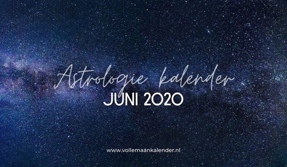 Astrologie kalender juni 2020