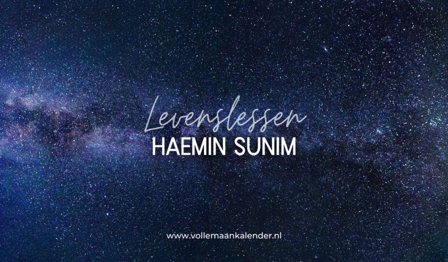 Levenslessen van Haemin Sunim