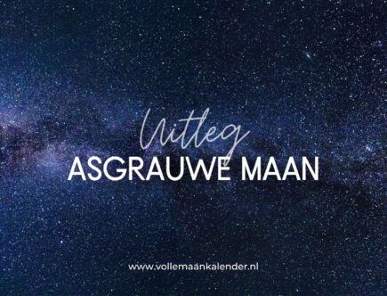 Wat is een asgrauwe maan?