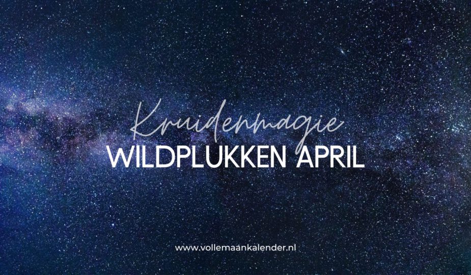 wildplukken in april