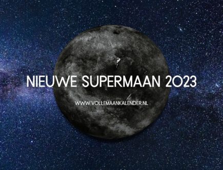 Nieuwe Supermaan 2023: dit zijn de data