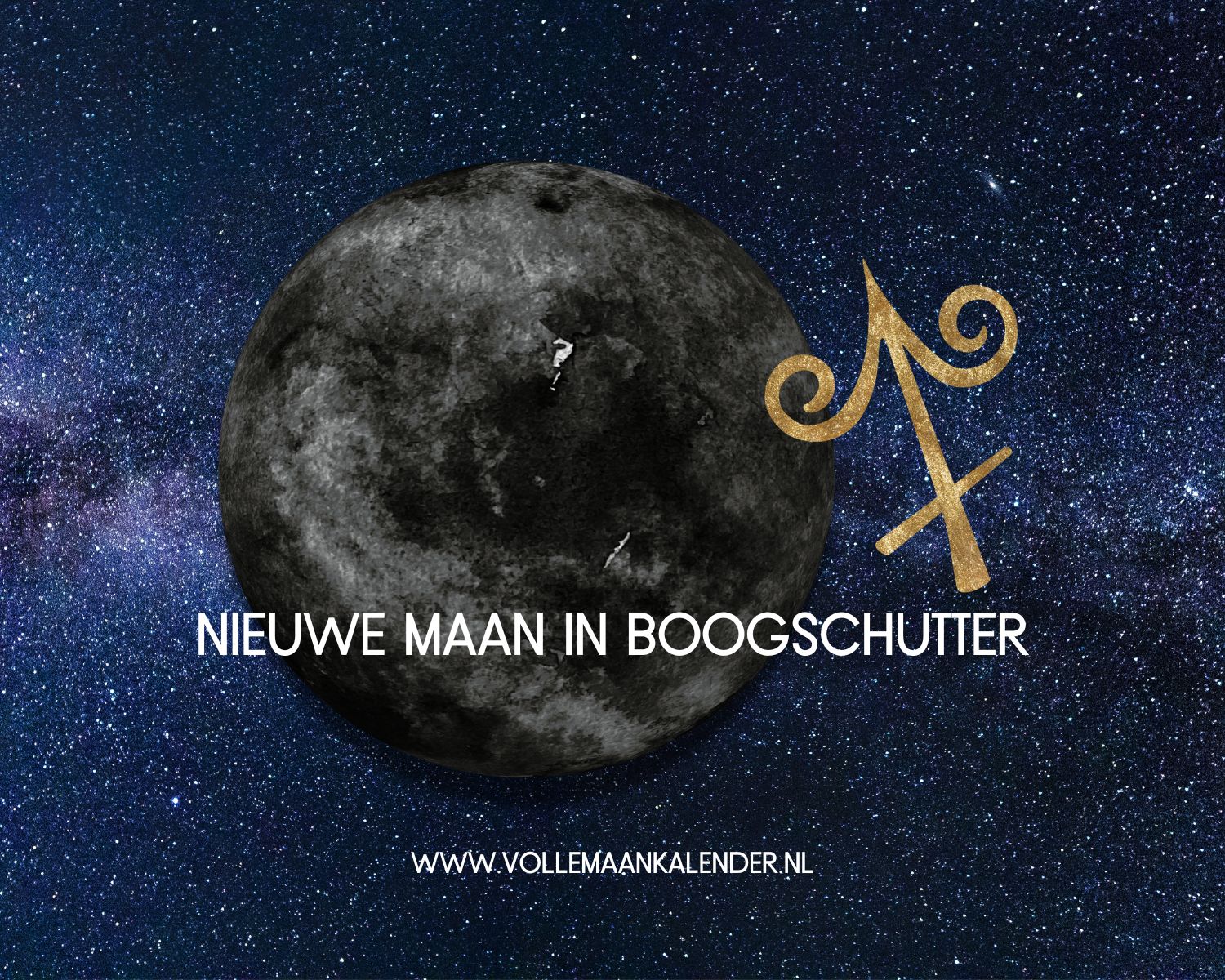 Nieuwe maan in Boogschutter november 2022 vurige energie