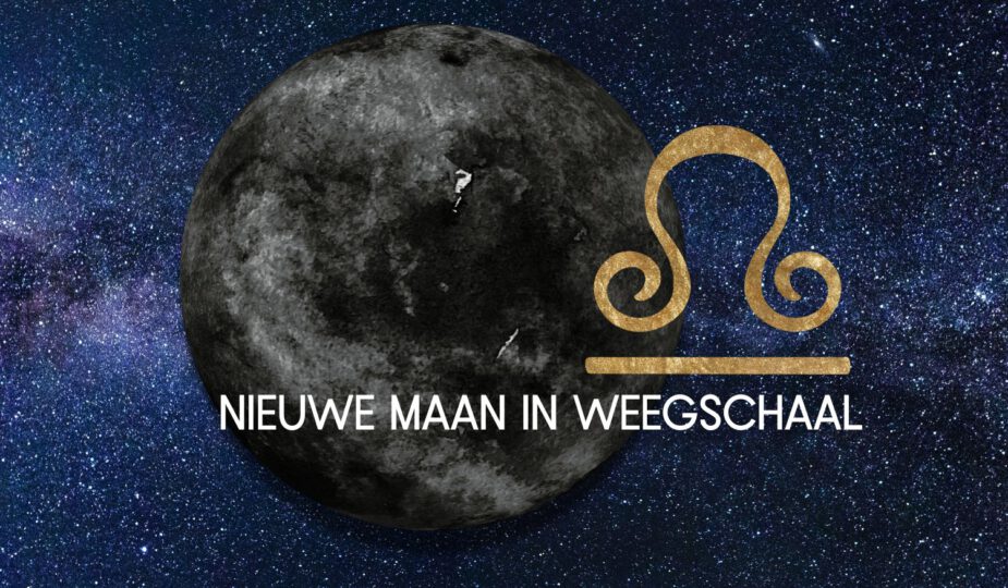 Nieuwe maan in Weegschaal