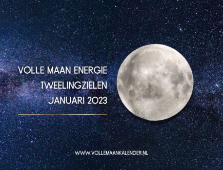 Volle maan tweelingzielen Januari 2023