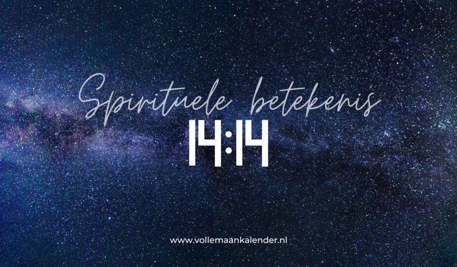 Spirituele betekenis 14:14