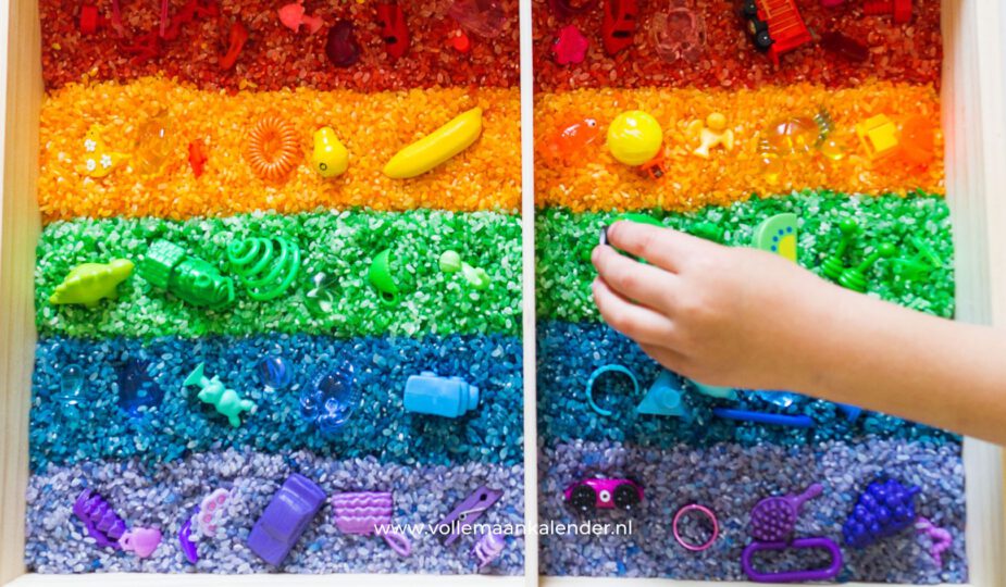 Wat is Speelrijst? Sensorisch DIY speelgoed voor uren plezier