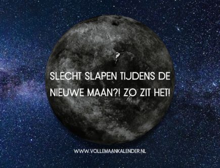 Slecht slapen tijdens de nieuwe maan? Zo zit het!