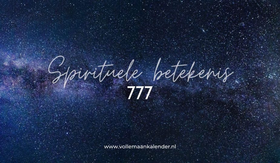 Spirituele betekenis 777