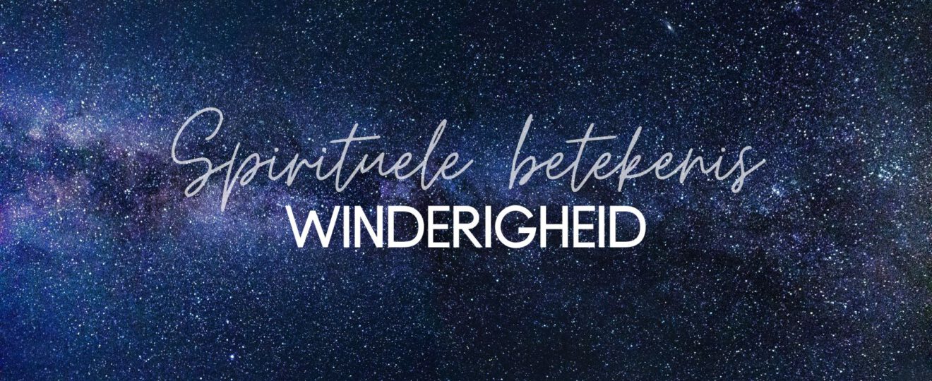 Spirituele betekenis winderigheid