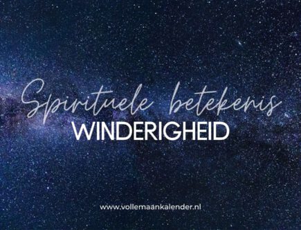 Spirituele betekenis winderigheid
